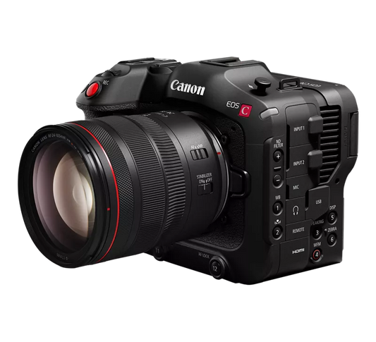 Canon EOS C70 RF24-105mm F4 L IS USM Lens Kit Camera